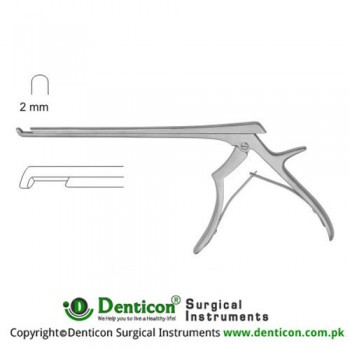 Ferris-Smith Kerrison Punch 40° Forward Down Cutting Stainless Steel, 15 cm - 6" Bite Size 2 mm 